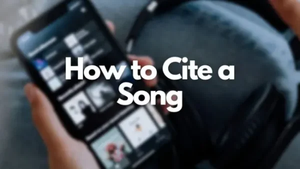 How To Cite Song Lyrics Chicago Style