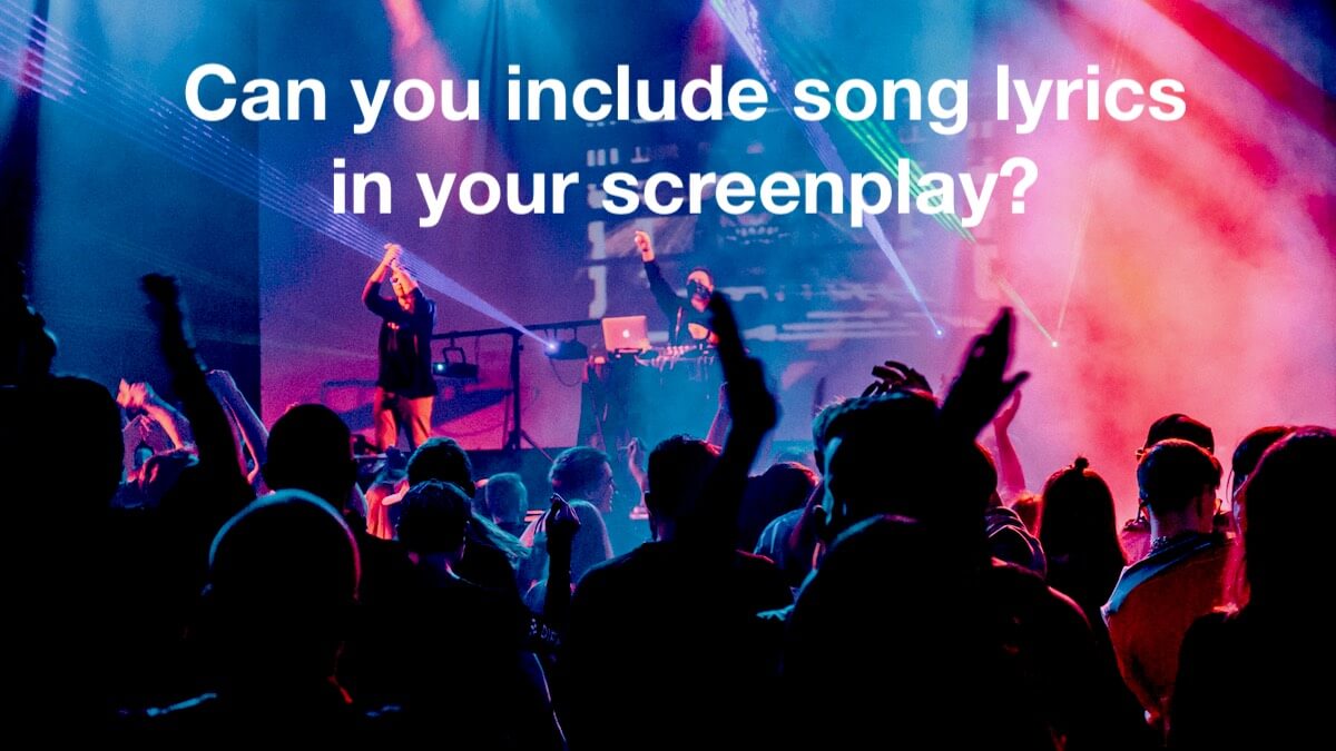 How To Write Song Lyrics In A Screenplay